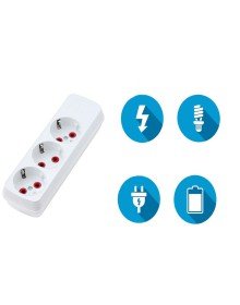 Topraklı 3lü Priz 10 Metre