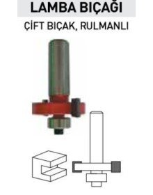 Topshop 14440 Çift Bıçak Rulmanlı Freze Lamba Bıçağı 6X12 mm