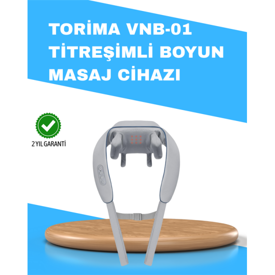 VNB-01 Isı Terapili Titreşimli Boyun Masaj Aleti