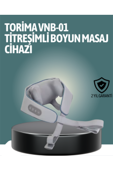 VNB-01 Şarjlı Isıtmalı Boyun ve Omuz Masaj Cihazı