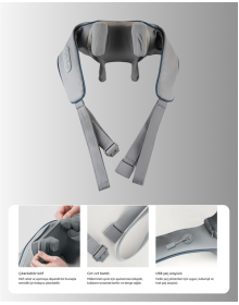 VNB-01 U Tipi Ergonomik Boyun Masaj Cihazı
