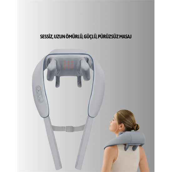 VNB-01 U Tipi Ergonomik Boyun Masaj Cihazı