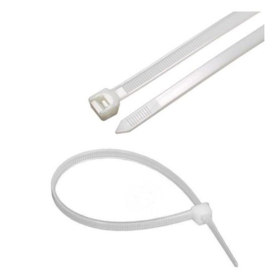 Tork Beyaz Kablo Bağı 2,5X200