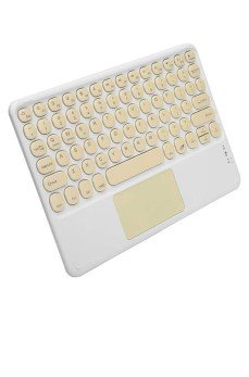 Touchpad Uyumlu Bluetooth Klavye Slim Kablosuz Wifi Q Klavye