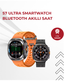 Toza ve Suya Dayanıklı Unisex Akıllı Saat | Renkli Ekran | Mikrofonlu Model