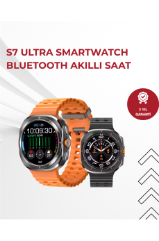 Toza ve Suya Dayanıklı Unisex Akıllı Saat | Renkli Ekran | Mikrofonlu Model