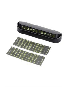 Tüm Araçlara Uyumlu Araç Içi Park Numaratör Oto Araç Numaratör