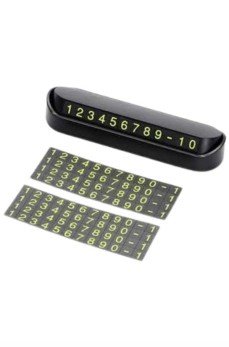 Tüm Araçlara Uyumlu Araç Içi Park Numaratör Oto Araç Numaratör