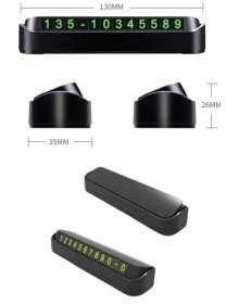 Tüm Araçlara Uyumlu Araç Içi Park Numaratör Oto Araç Numaratör