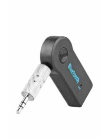 Tüm Cihazlara Uyumlu Bluetooth Aux Araç Kiti Siyah