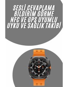 Tüm Telefonlara Uyumlu Akıllı Saat Uyku ve Sağlık Takibi Nabız Ölçer Adım sayar