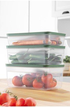 Tupper Model - Vakumlu - Mikrodalga Buzluk Saklama Kabı 3,8LT