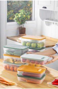 Tupper Model - Vakumlu - Mikrodalga Buzluk Saklama Kabı 5LT