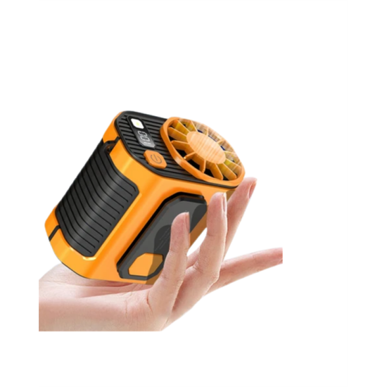 Yüksek Hızlı Mini Klima Fan – 11 m/s Rüzgar Gücü, 100 Hız Ayarı