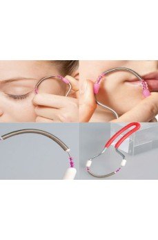 Tüy Alıcı Yaylı Epilatör Face - Yüz Yanak Kaş Bıyık Alma Aparatı Tüy Alıcı Yaylı Epilatör Face - Yüz Yanak Kaş Bıyık Alma Aparatı