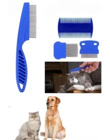 Tüy Fırçası Bit Tarağı Seti Evcil Hayvan Tüy Toplayıcı Bit Pire Önleyici Tarak