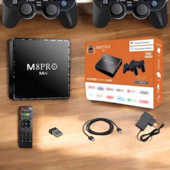 TV Box Çift Oyun Kollu 10000 Oyunlu Atari TV Box Çift Oyun Kollu 10000 Oyunlu Atari