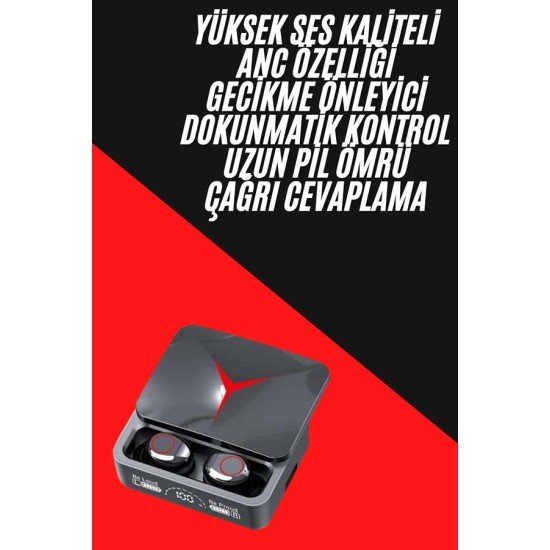 Tws Powerbank Kutulu Dijital Göstergeli Bluetooth Kulaklık Kablosuz Kulakiçi Kulaklık