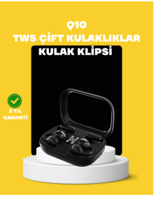 TWS Q10 Kablosuz Kulaklık – Şarj Kutulu, Yüksek Ses Kalitesi, Bluetooth 5.4