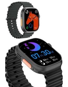 Ultra Akıllı Saat 49 Mm Çift Kordonlu Arama Cevaplama Bluetooth Bağlantılı