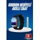 Ultra Akıllı Saat 49 Mm Çift Kordonlu Arama Cevaplama Bluetooth Bağlantılı
