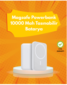 Ultra Kompakt ve Güçlü – MagSafe Powerbank 10000 mAh ile Kablosuz Şarj Deneyimi