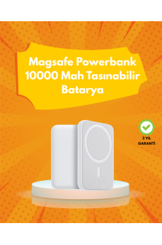 Ultra Kompakt ve Güçlü – MagSafe Powerbank 10000 mAh ile Kablosuz Şarj Deneyimi