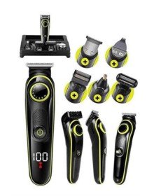 Unısex Çok Fonksiyonlu Bakım Seti Led Göstergeli Tıraş Makinesi Saç Sakal Vücut