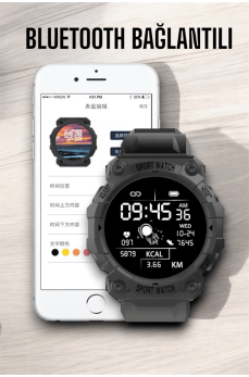 Unisex Tasarımıyla Klasik ve Spor Kombinlere Uygun Akıllı Saat