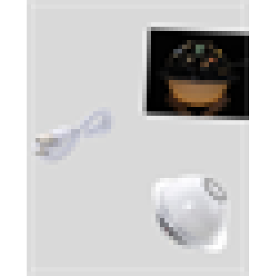 Projektör ışıklı, aromaterapi uyumlu mini masaüstü hava nemlendirici cihaz