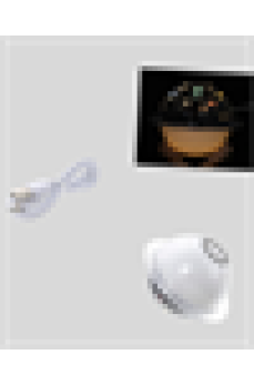 Projektör ışıklı ve aromaterapi destekli taşınabilir nemlendirici cihaz USB bağlantılı