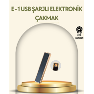 USB Şarjlı Alevsiz Elektronik Çakmak – Rüzgara Dayanıklı, Gazsız, Güvenli Kullanım