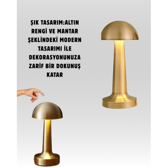 Taşınabilir Dokunmatik LED Lamba – Sıcak & Soğuk Işık Ayarı Taşınabilir Dokunmatik LED Lamba – Sıcak & Soğuk Işık Ayarı