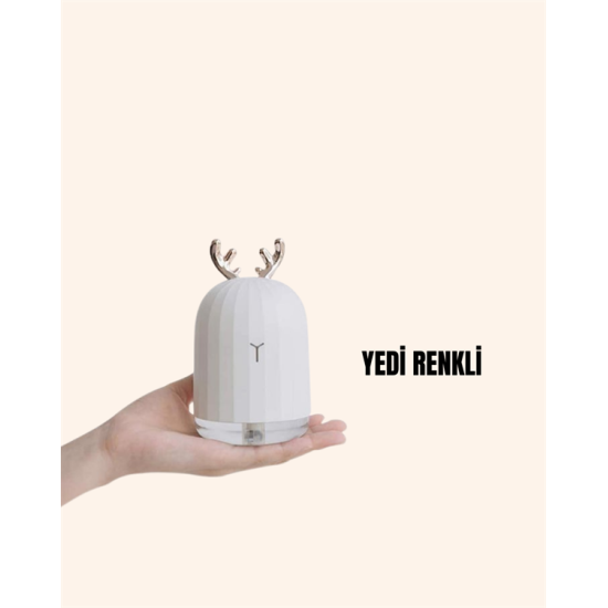 El Tipi USB Mini Soğuk Mist Nemlendirici 220 ml Tank