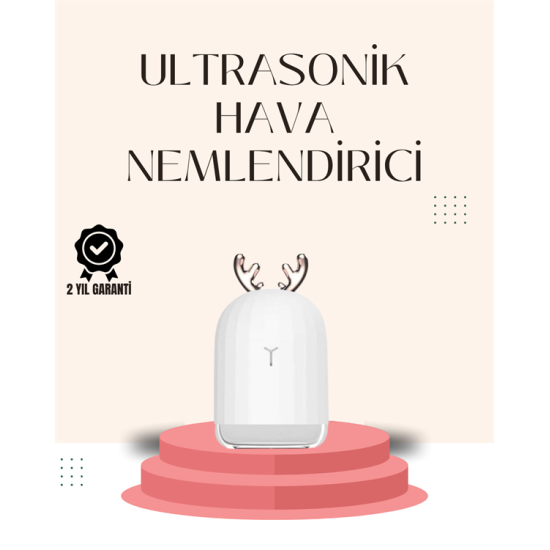 USB Şarjlı Mini USB Nemlendirici LED Işıklı Masaüstü Cihaz