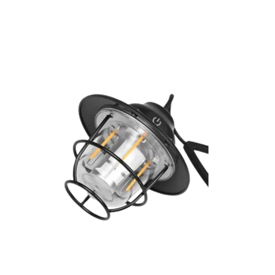 Dış Mekan İçin Şık LED Fener – 4400mAh Pil, IPX4 Su Geçirmez, Asılabilir