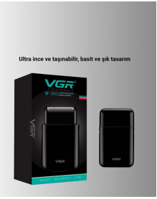 USB Şarjlı Traş Makinesi – Piston + Ağ Başlık, 600 mAh Batarya