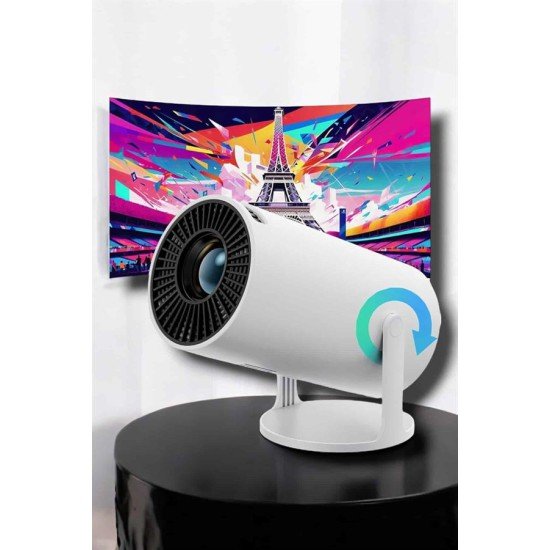 USB ve Kablosuz Bağlantı Özellikli 5000 Saat Ampul Ömürlü Projeksiyon USB ve Kablosuz Bağlantı Özellikli 5000 Saat Ampul Ömürlü Projeksiyon