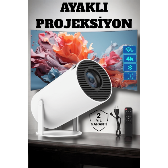 USB ve Kablosuz Bağlantı Özellikli 5000 Saat Ampul Ömürlü Projeksiyon USB ve Kablosuz Bağlantı Özellikli 5000 Saat Ampul Ömürlü Projeksiyon