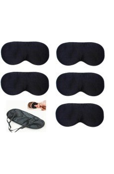 Uyku Maskesi - Göz Bandı 5 Adet