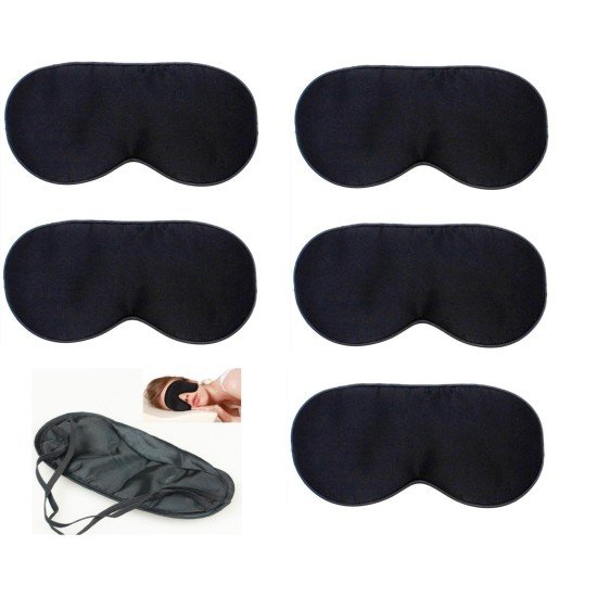 Uyku Maskesi - Göz Bandı 5 Adet
