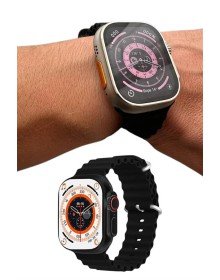 Uyku ve Sağlık Takibi Yapabilen GPS Uyumlu Plastik Kordonlu Akıllı Saat