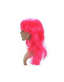 Uzun Peruk Saç - Pembe