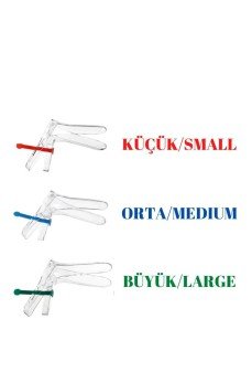 Vaginal Speculum S/M/L - Vajinal Spekülüm 3lü Paket Vaginal Speculum S/M/L - Vajinal Spekülüm 3lü Paket