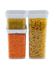 Vakumlu Kare Saklama Kabı - 0,50 Litre