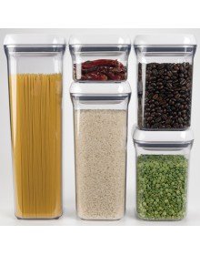 Vakumlu Kare Saklama Kabı - 0,50 Litre