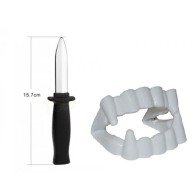 Vampir Dişi - Şaka Bıçağı - Tiyatro Oyun Seti 2li Set Vampir Dişi - Şaka Bıçağı - Tiyatro Oyun Seti 2li Set