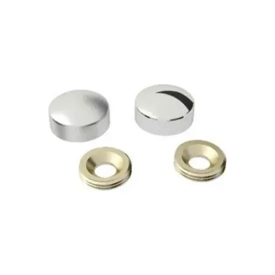 Vida Kapama Kapağı 15 mm, Krom - 10 Adet Vida Kapama Kapağı 15 mm, Krom - 10 Adet