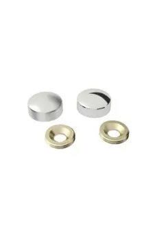 Vida Kapama Kapağı 20 mm, Krom - 100 Adet Vida Kapama Kapağı 20 mm, Krom - 100 Adet