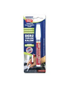 Vodaseal Çift Uçlu Su Bazlı Kokusuz Kalıcı Derz Kalemi Beyaz